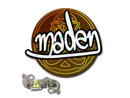 Sticker | maden (Glitter) | Paris 2023 (Sticker | maden (Glitter) | Paris 2023)