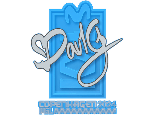 Sticker | dav1g | Copenhagen 2024 (Sticker | dav1g | Copenhagen 2024)