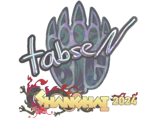 Sticker | tabseN (Holo) | Shanghai 2024 (Sticker | tabseN (Holo) | Shanghai 2024)