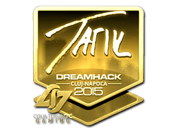 Sticker | tarik (Gold) | Cluj-Napoca 2015 (Sticker | tarik (Gold) | Cluj-Napoca 2015)