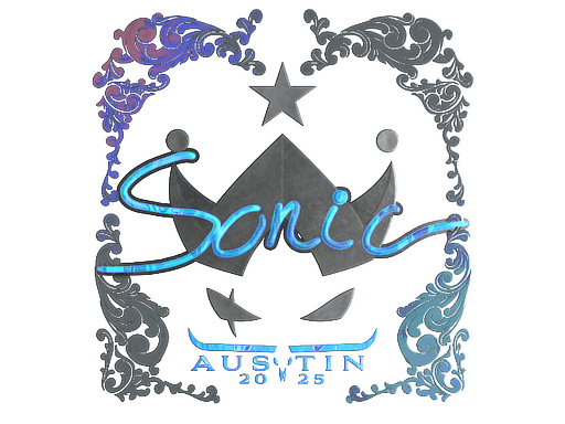 Sticker | Sonic (Holo) | Austin 2025 (Sticker | Sonic (Holo) | Austin 2025)