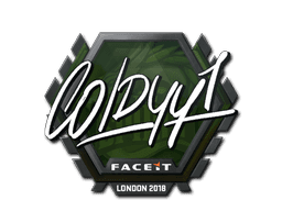 Sticker | COLDYY1 | London 2018 (Sticker | COLDYY1 | London 2018)