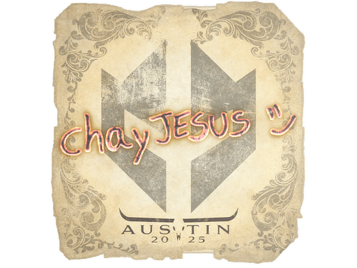 Sticker | chayJESUS | Austin 2025 (Sticker | chayJESUS | Austin 2025)