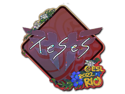 Sticker | TeSeS (Glitter) | Rio 2022 (Sticker | TeSeS (Glitter) | Rio 2022)