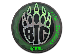 Sticker | BIG (Holo) | Katowice 2019 (Sticker | BIG (Holo) | Katowice 2019)