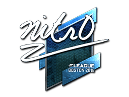 Sticker | nitr0 (Foil) | Boston 2018 (Sticker | nitr0 (Foil) | Boston 2018)