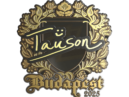 Sticker | Tauson (Gold) | Budapest 2025 (Sticker | Tauson (Gold) | Budapest 2025)
