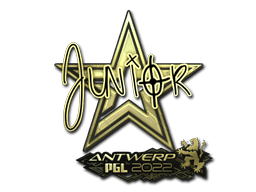 Sticker | junior (Gold) | Antwerp 2022 (Sticker | junior (Gold) | Antwerp 2022)
