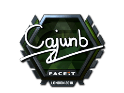 Sticker | cajunb (Foil) | London 2018 (Sticker | cajunb (Foil) | London 2018)