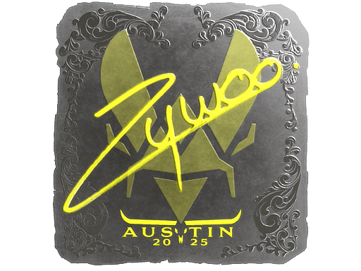 Sticker | ZywOo (Foil) | Austin 2025 (Sticker | ZywOo (Foil) | Austin 2025)