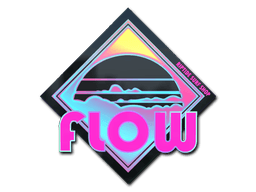 Sticker | Miami Flow (Holo) (Sticker | Miami Flow (Holo))