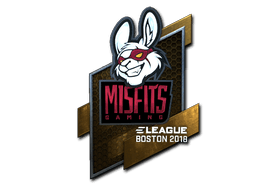Sticker | Misfits Gaming (Foil) | Boston 2018 (Sticker | Misfits Gaming (Foil) | Boston 2018)
