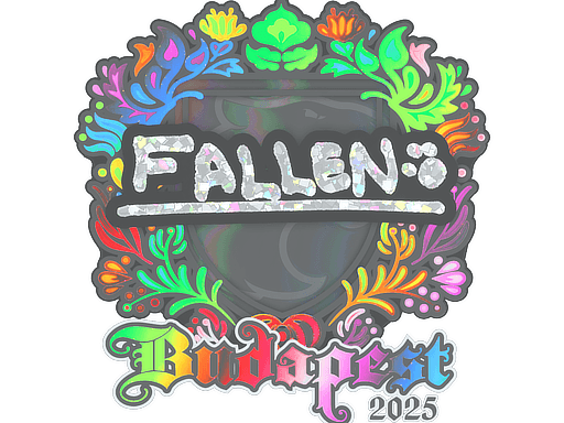 Sticker | FalleN (Holo) | Budapest 2025 (Sticker | FalleN (Holo) | Budapest 2025)