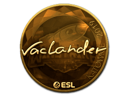 Sticker | wayLander (Gold) | Katowice 2019 (Sticker | wayLander (Gold) | Katowice 2019)