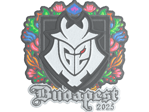 Sticker | G2 esports (Embroidered) | Budapest 2025 (Sticker | G2 esports (Embroidered) | Budapest 2025)