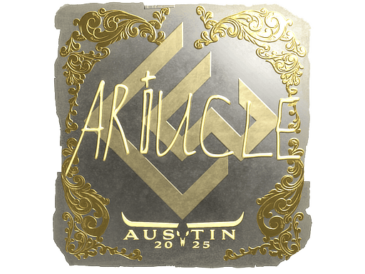 Sticker | Ariucle (Gold) | Austin 2025 (Sticker | Ariucle (Gold) | Austin 2025)