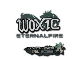 Sticker | woxic | Antwerp 2022 (Sticker | woxic | Antwerp 2022)