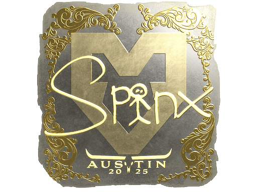 Sticker | Spinx (Gold) | Austin 2025 (Sticker | Spinx (Gold) | Austin 2025)