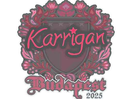 Sticker | karrigan | Budapest 2025 (Sticker | karrigan | Budapest 2025)