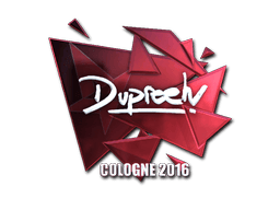 Sticker | dupreeh (Foil) | Cologne 2016 (Sticker | dupreeh (Foil) | Cologne 2016)