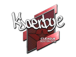 Sticker | Kjaerbye | Boston 2018 (Sticker | Kjaerbye | Boston 2018)