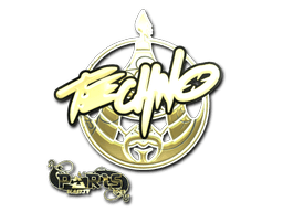 Sticker | Techno4K (Gold) | Paris 2023 (Sticker | Techno4K (Gold) | Paris 2023)
