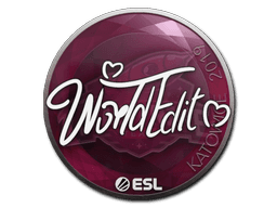 Sticker | WorldEdit | Katowice 2019 (Sticker | WorldEdit | Katowice 2019)