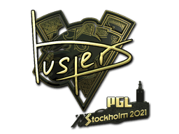 Sticker | buster (Gold) | Stockholm 2021 (Sticker | buster (Gold) | Stockholm 2021)