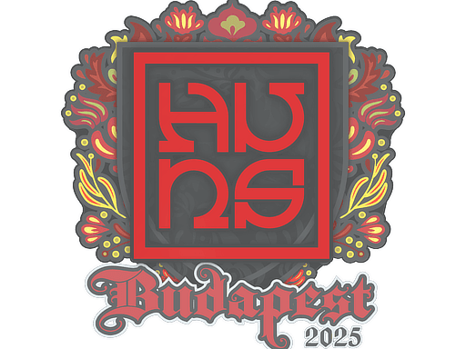 Sticker | The Huns | Budapest 2025 (Sticker | The Huns | Budapest 2025)