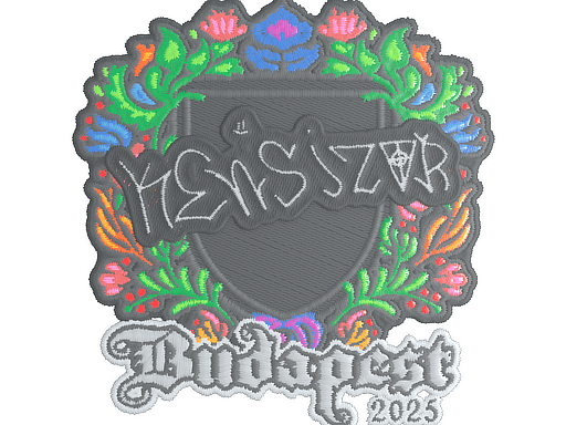 Sticker | kensizor (Embroidered) | Budapest 2025 (Sticker | kensizor (Embroidered) | Budapest 2025)
