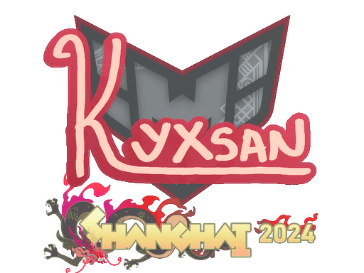 Sticker | kyxsan | Shanghai 2024 (Sticker | kyxsan | Shanghai 2024)