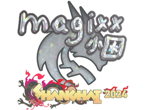 Sticker | magixx (Glitter) | Shanghai 2024 (Sticker | magixx (Glitter) | Shanghai 2024)