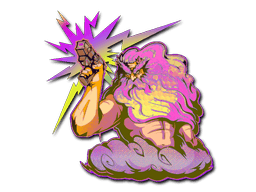 Sticker | Zeusception (Holo) (Sticker | Zeusception (Holo))