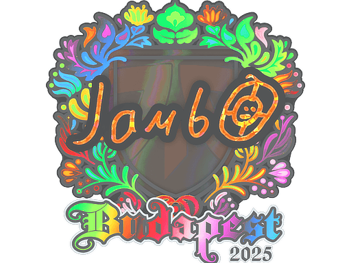 Sticker | jambo (Holo) | Budapest 2025 (Sticker | jambo (Holo) | Budapest 2025)