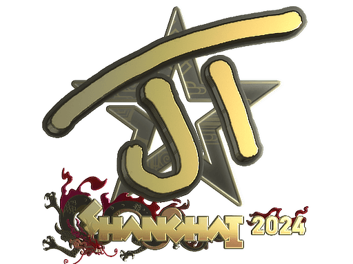 Sticker | JT (Gold) | Shanghai 2024 (Sticker | JT (Gold) | Shanghai 2024)