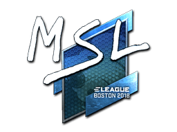 Sticker | MSL (Foil) | Boston 2018 (Sticker | MSL (Foil) | Boston 2018)