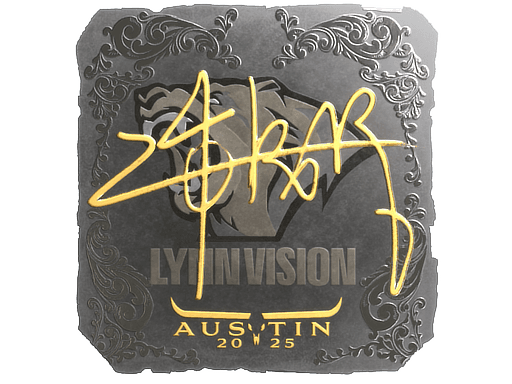 Sticker | z4KR (Foil) | Austin 2025 (Sticker | z4KR (Foil) | Austin 2025)