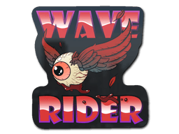Sticker | Blood Moon Wave Rider (Sticker | Blood Moon Wave Rider)