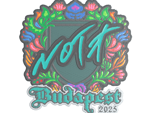 Sticker | nota (Embroidered) | Budapest 2025 (Sticker | nota (Embroidered) | Budapest 2025)