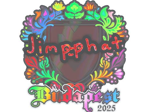 Sticker | Jimpphat (Holo) | Budapest 2025 (Sticker | Jimpphat (Holo) | Budapest 2025)