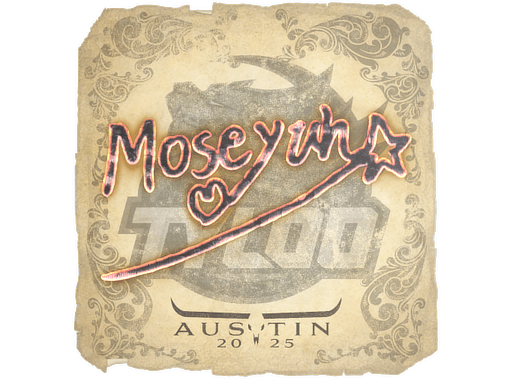 Sticker | Moseyuh | Austin 2025 (Sticker | Moseyuh | Austin 2025)
