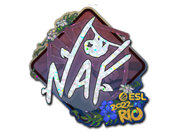 Sticker | NAF (Glitter) | Rio 2022 (Sticker | NAF (Glitter) | Rio 2022)