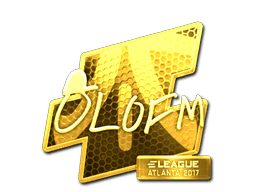 Sticker | olofmeister (Gold) | Atlanta 2017 (Sticker | olofmeister (Gold) | Atlanta 2017)