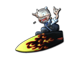 Sticker | Blaze Surf K (Foil) (Sticker | Blaze Surf K (Foil))