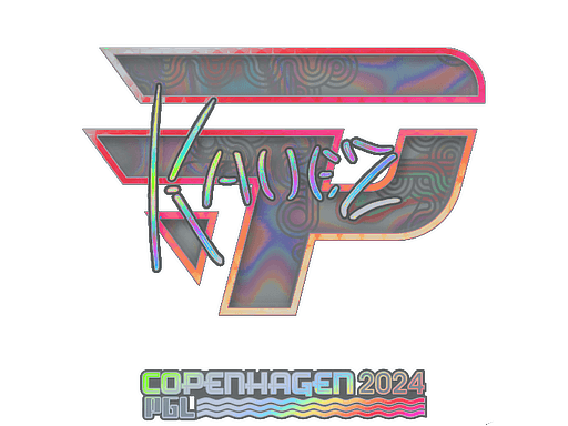 Sticker | kauez (Holo) | Copenhagen 2024 (Sticker | kauez (Holo) | Copenhagen 2024)
