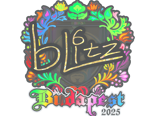 Sticker | bLitz (Holo) | Budapest 2025 (Sticker | bLitz (Holo) | Budapest 2025)