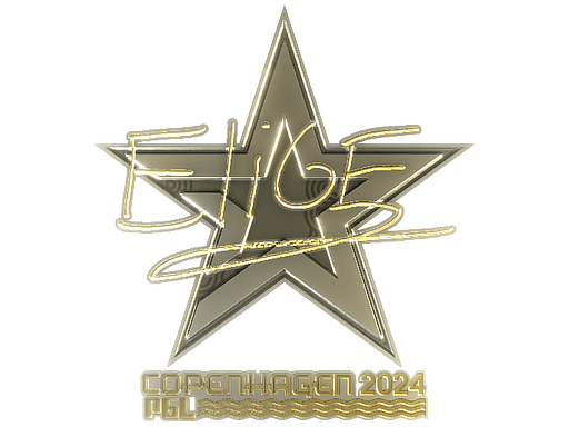 Sticker | EliGE (Gold) | Copenhagen 2024 (Sticker | EliGE (Gold) | Copenhagen 2024)