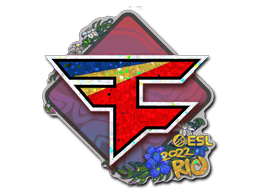 Sticker | FaZe Clan (Glitter) | Rio 2022 (Sticker | FaZe Clan (Glitter) | Rio 2022)