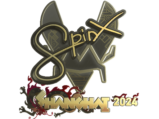 Sticker | Spinx (Gold) | Shanghai 2024 (Sticker | Spinx (Gold) | Shanghai 2024)