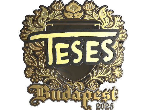 Sticker | TeSeS (Gold) | Budapest 2025 (Sticker | TeSeS (Gold) | Budapest 2025)